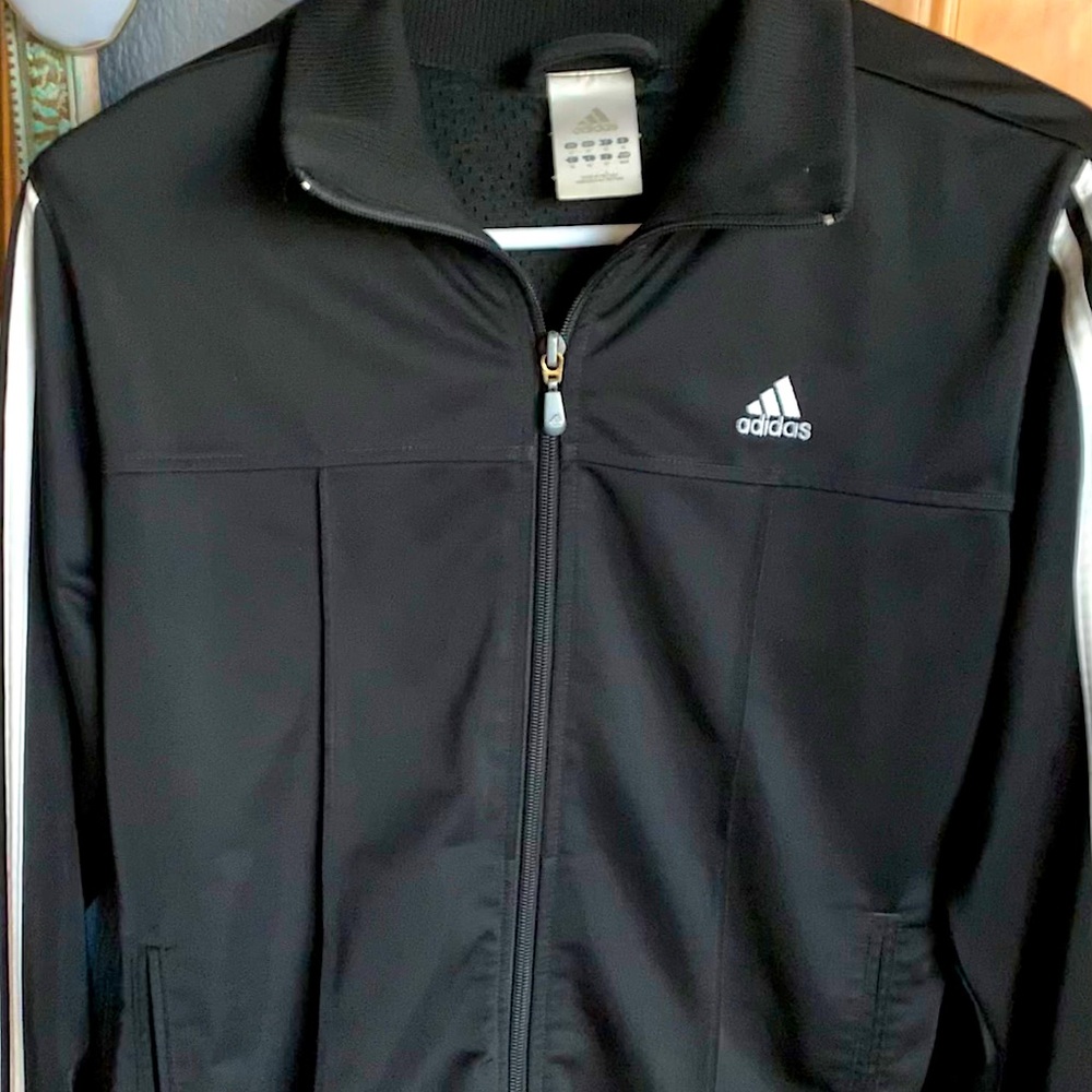 adidas Performance 3-Stripe Zip-Up Jacket